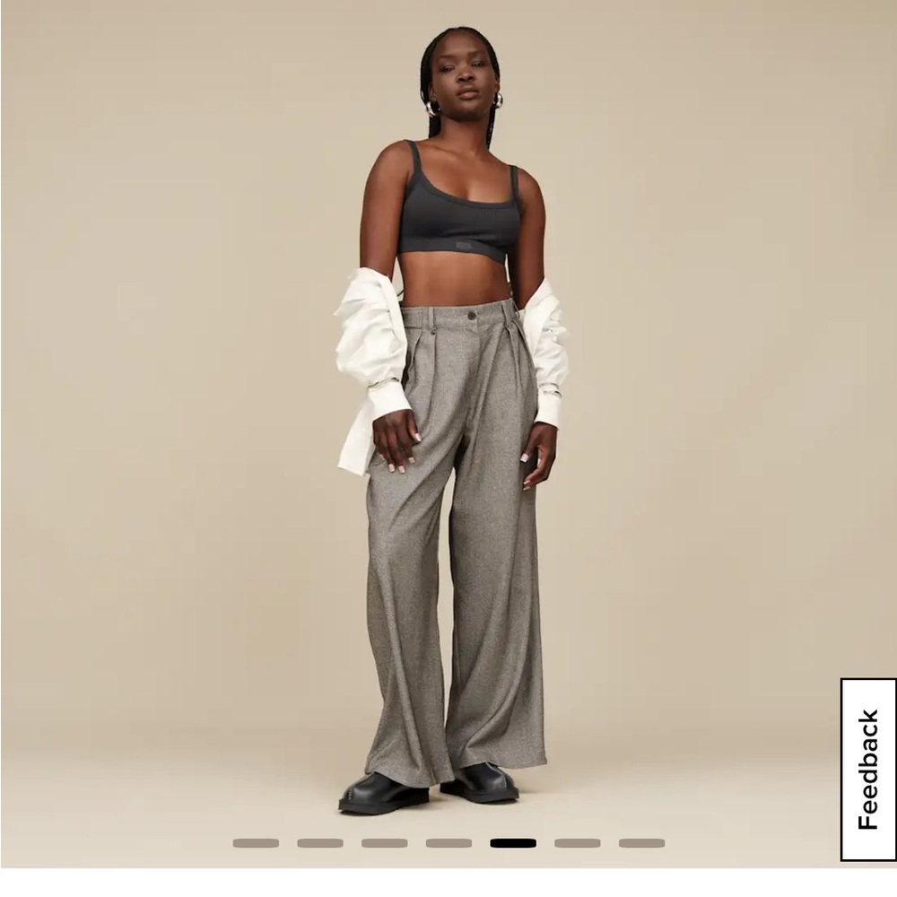 New UGG Tesia Bralette Rib Women’s S Ink Black Color